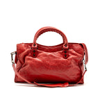Balenciaga Medium Le City Bag Leather Red GHW