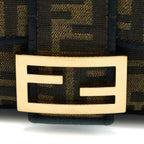 FENDI BAGUETTE SHOULDER BAG CANVAS GHW
