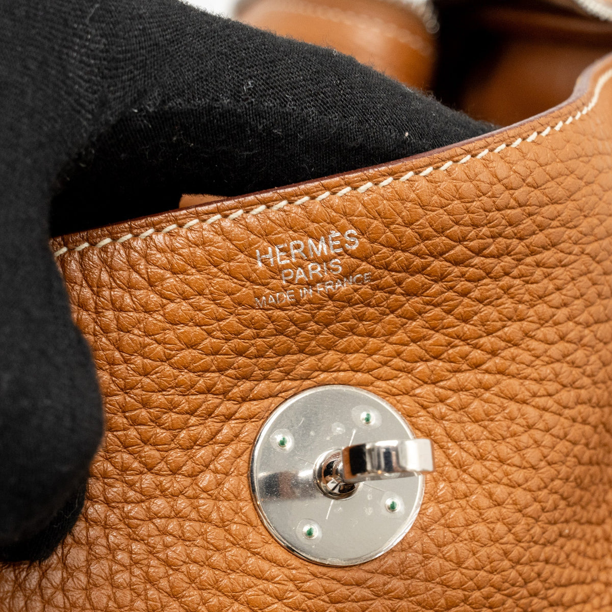 Hermes lindy 30 clemence gold SHW