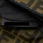 FENDI BAGUETTE SHOULDER BAG CANVAS GHW