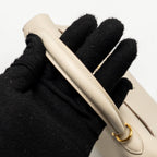 Hermes Kelly 25 Togo Craie GHW