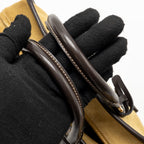 Loewe vintage Amazona 28 suede brown/dark brown GHW