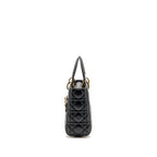 Dior Small Lady Dior My ABCDior Bag Cannage Lambskin Black LGHW