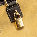 Loewe vintage Amazona 28 suede brown/dark brown GHW