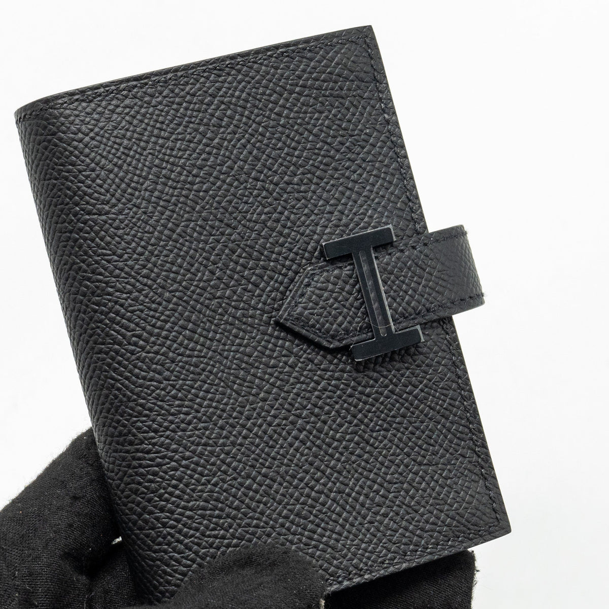 Hermes Bearn card holder Epsom so black