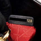 DIOR SMALL MY ABC LADY DIOR LAMBSKIN BLACK GHW