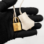 Hermes Kelly 25 Togo Craie GHW