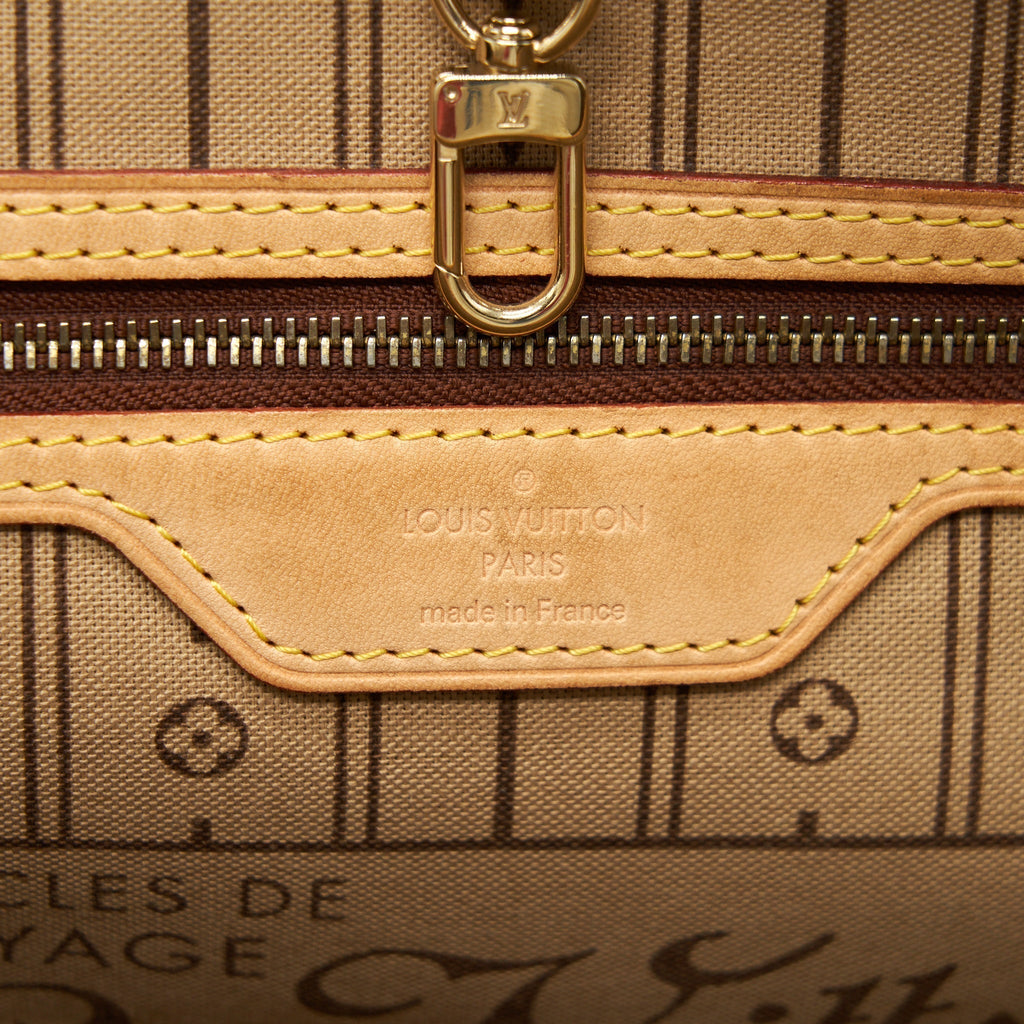 LOUIS VUITTON NEVERFULL GM MONOGRAM CANVAS GHW