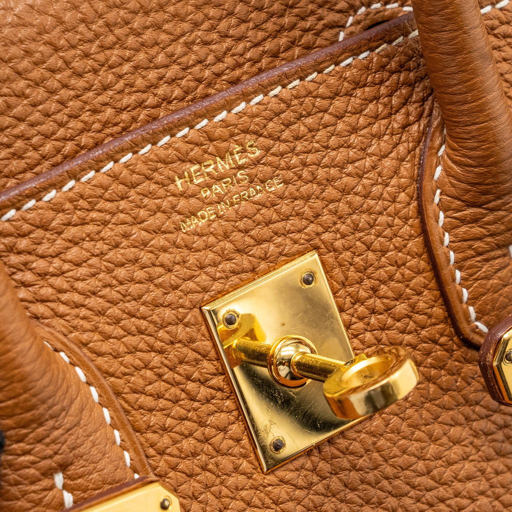 Hermes Birkin 25 Togo Gold GHW