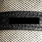 HERMES GARDEN PARTY 23 CANVAS/NEGONDA ECRU-BLACK/BLACK SHW