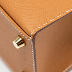 Hermes Kelly 25 Epsom Gold GHW