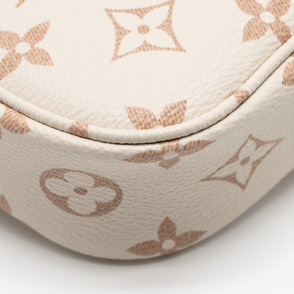 LOUIS VUITTON IVY WALLET ON CHAIN MONOGRAM CANVAS BEIGE/ CREAM GHW