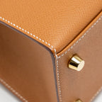 Hermes Kelly 25 Epsom Gold GHW
