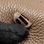 Hermes Mini Evelyne clemence etoupe GHW