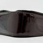 LOUIS VUITTON SOBE CLUTCH PATENT LEATHER DARK PURPLE GHW