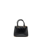 Prada Micro Galleria Bag Saffiano Leather Black GHW