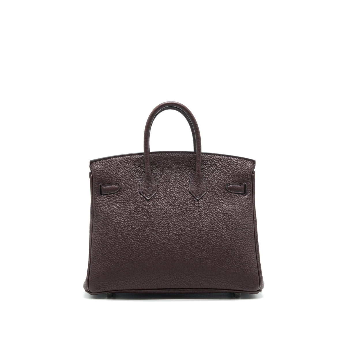 Hermes birkin 25 0G Rouge Sellier togo leather SHW