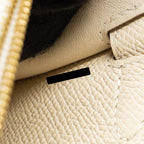 Hermes classic Kelly To Go epsom craie GHW