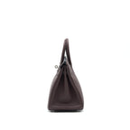 Hermes birkin 25 0G Rouge Sellier togo leather SHW