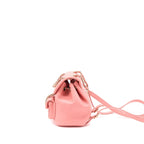 CHANEL DUMA MINI BACKPACK LAMBSKIN PINK LGHW(MICROCHIP)