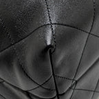 Chanel Metiers d’art Small Shopping Bag Suede/Shiny Lambskin Beige/Black GHW (Microchip)