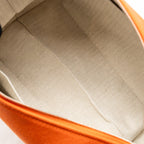 Hermes Bride-a-Brac Case, Large Model Canvas Orange Feu SHW