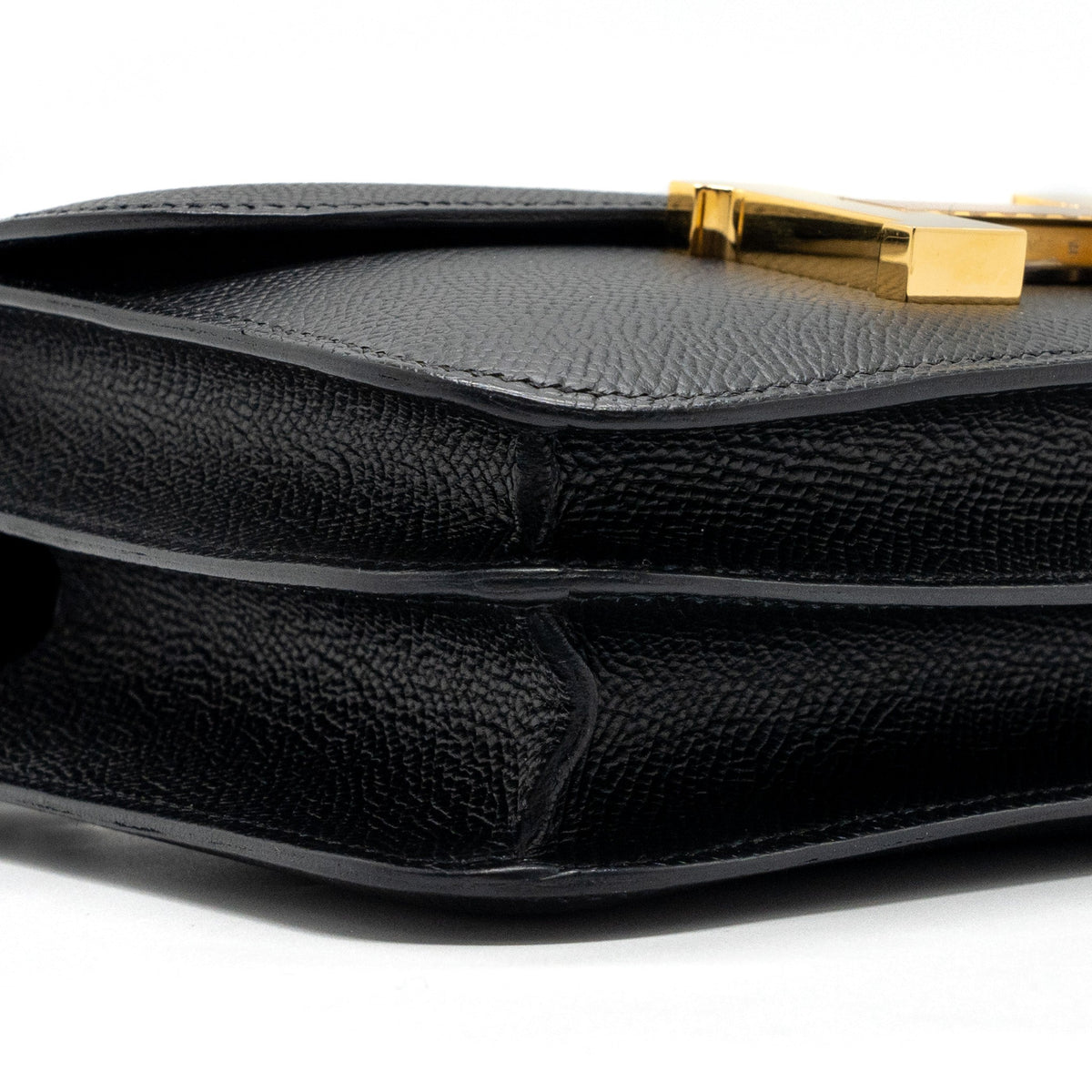 Hermes Mini Constance Epsom Black GHW