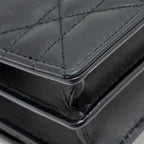 DIOR MISS CARO MINI BAG WITH CHAIN LAMBSKIN BLACK MULTICOLOUR HARDWARE