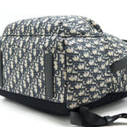 DIOR RIDER BACKPACK BEIGE AND BLACK DIOR OBLIQUE JACQUARD
