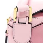 LOEWE SMALL PUZZLE BAG CALFSKIN MULTICOLOUR BLOCK GHW