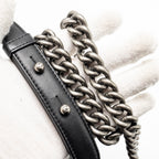 CHANEL MEDIUM BOY BAG LAMBSKIN BLACK RUTHENIUM HARDWARE