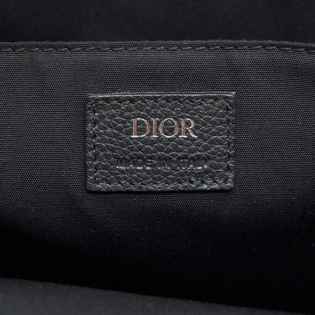 DIOR RIDER BACKPACK BEIGE AND BLACK DIOR OBLIQUE JACQUARD