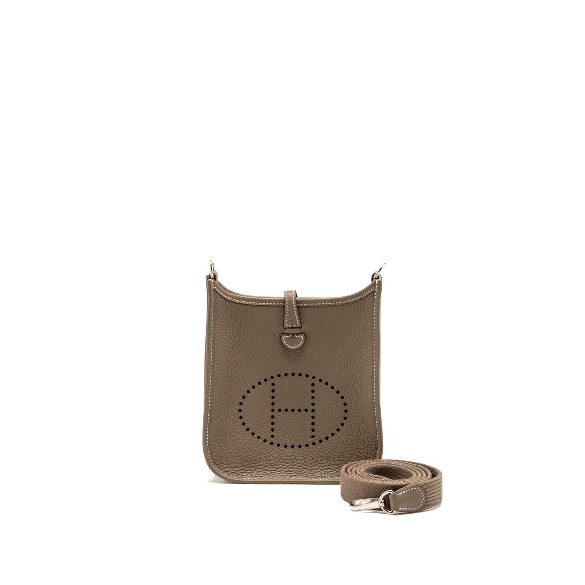 HERMES MINI EVELYNE CLEMENCE ETOUPE SHW