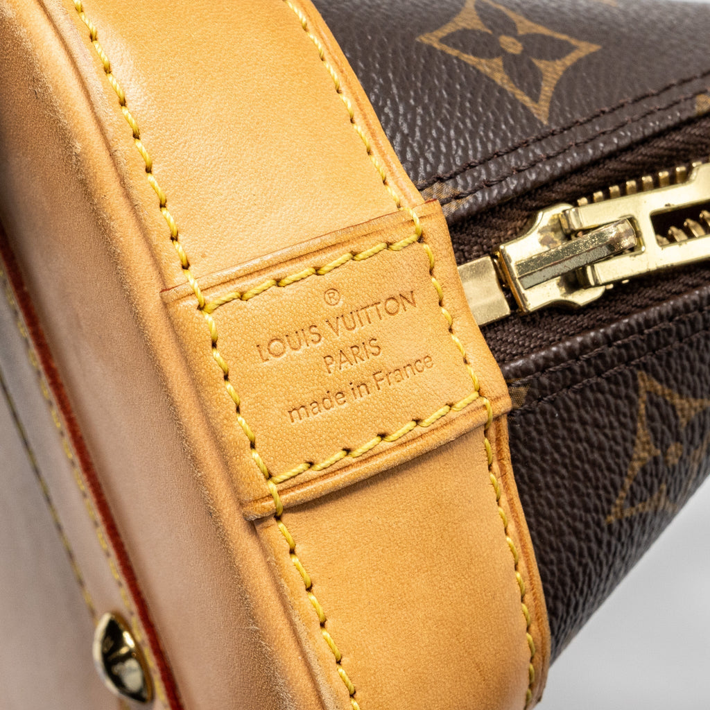 LOUIS VUITTON ALMA BB MONOGRAM CANVAS GHW