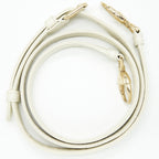 DIOR MEDIUM LADY DIOR BAG LAMBSKIN WHITE LGHW