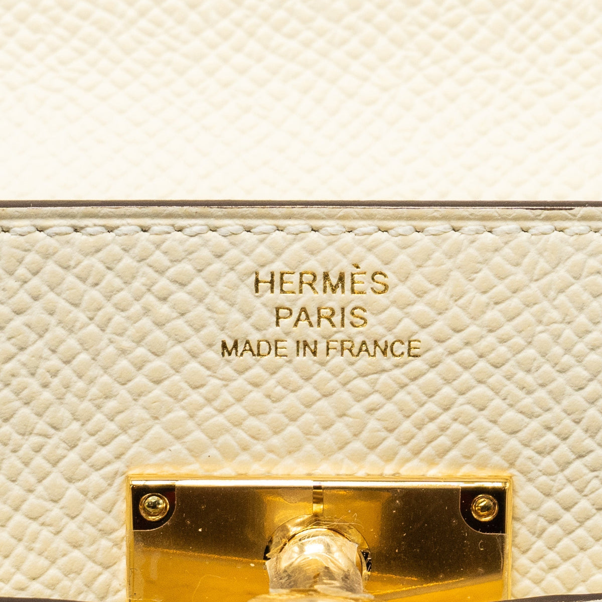 HERMES CLASSIC KELLY TO GO EPSOM NATA GHW