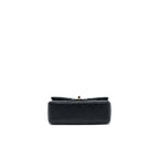 CHANEL MINI RECTANGULAR FLAP BAG LAMBSKIN BLACK LGHW (MICROCHIP)
