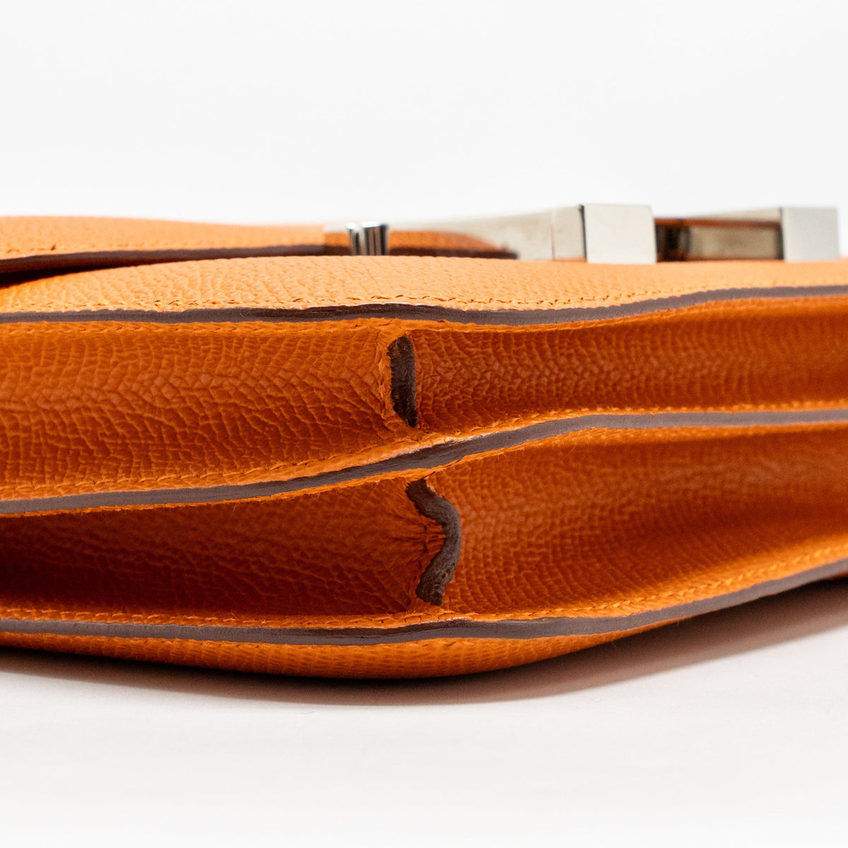 Hermes mini constance epsom orange SHW