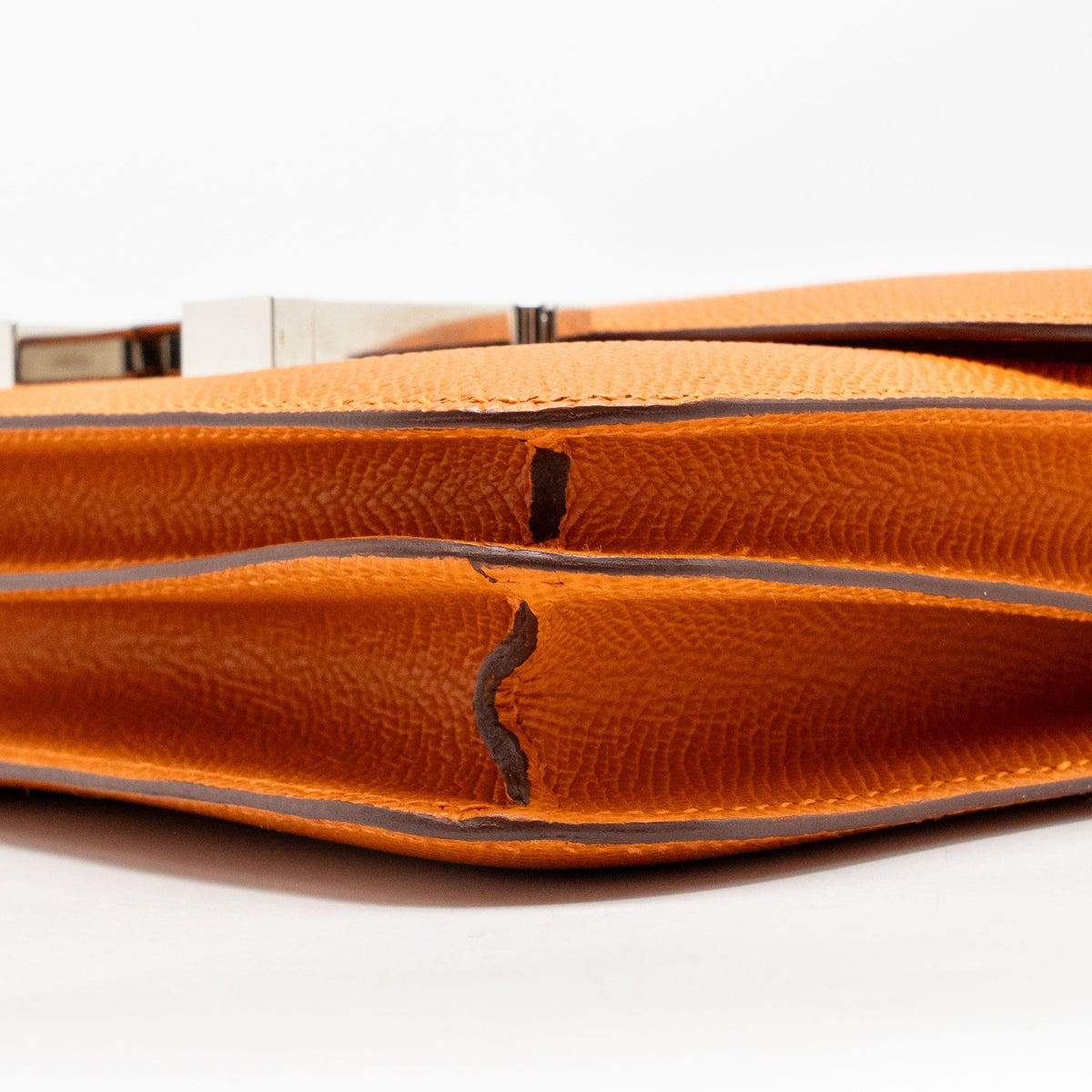 Hermes mini constance epsom orange SHW