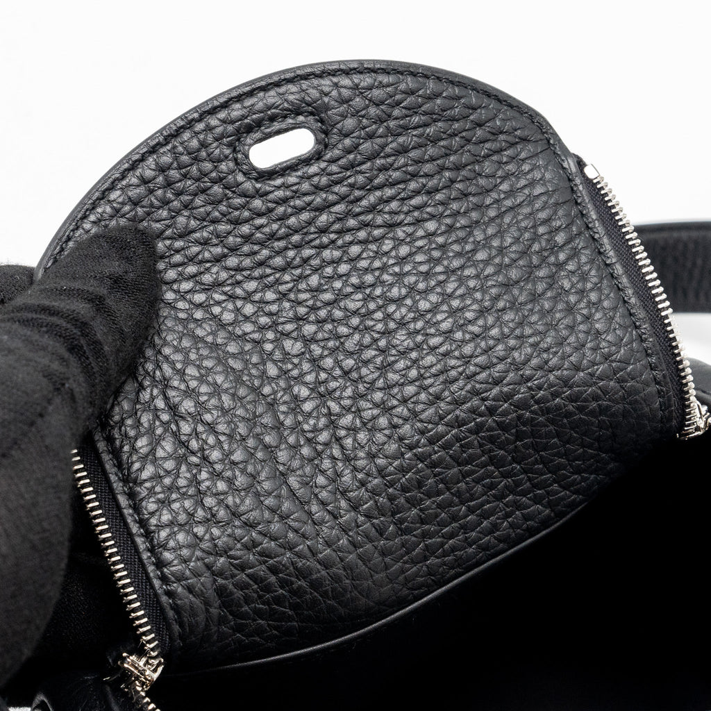 HERMES MINI LINDY CLEMENCE BLACK SHW