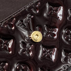 LOUIS VUITTON VINTAGE SUNSET BOULEVARD CLUTCH MONOGRAM/PATENT RED GHW
