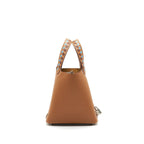 HERMES PICOTIN18 LOCK BAG GOLD / BLEU DE NORD/ ROUGE H EPSOM SHW