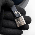 HERMES CARGO PICOTIN 18 LOCK BAG CANVAS/SWIFT BLEU MARINE/CABAN SHW