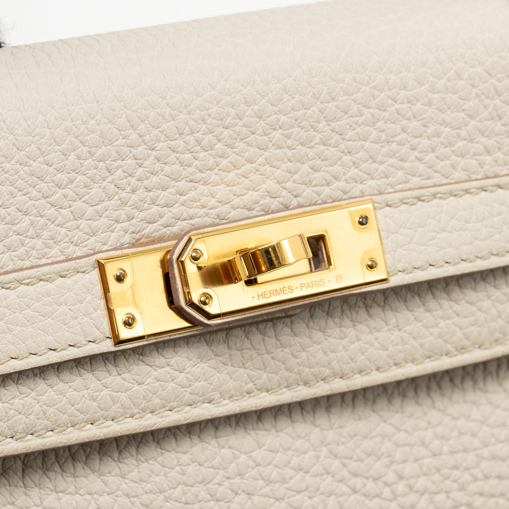 Hermes Kelly 25 Togo 8L Benton GHW