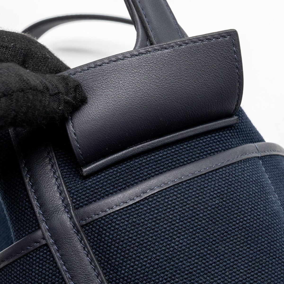 Hermes Cargo Picotin 18 Lock Bag Canvas/Swift Bleu Marine/Caban SHW