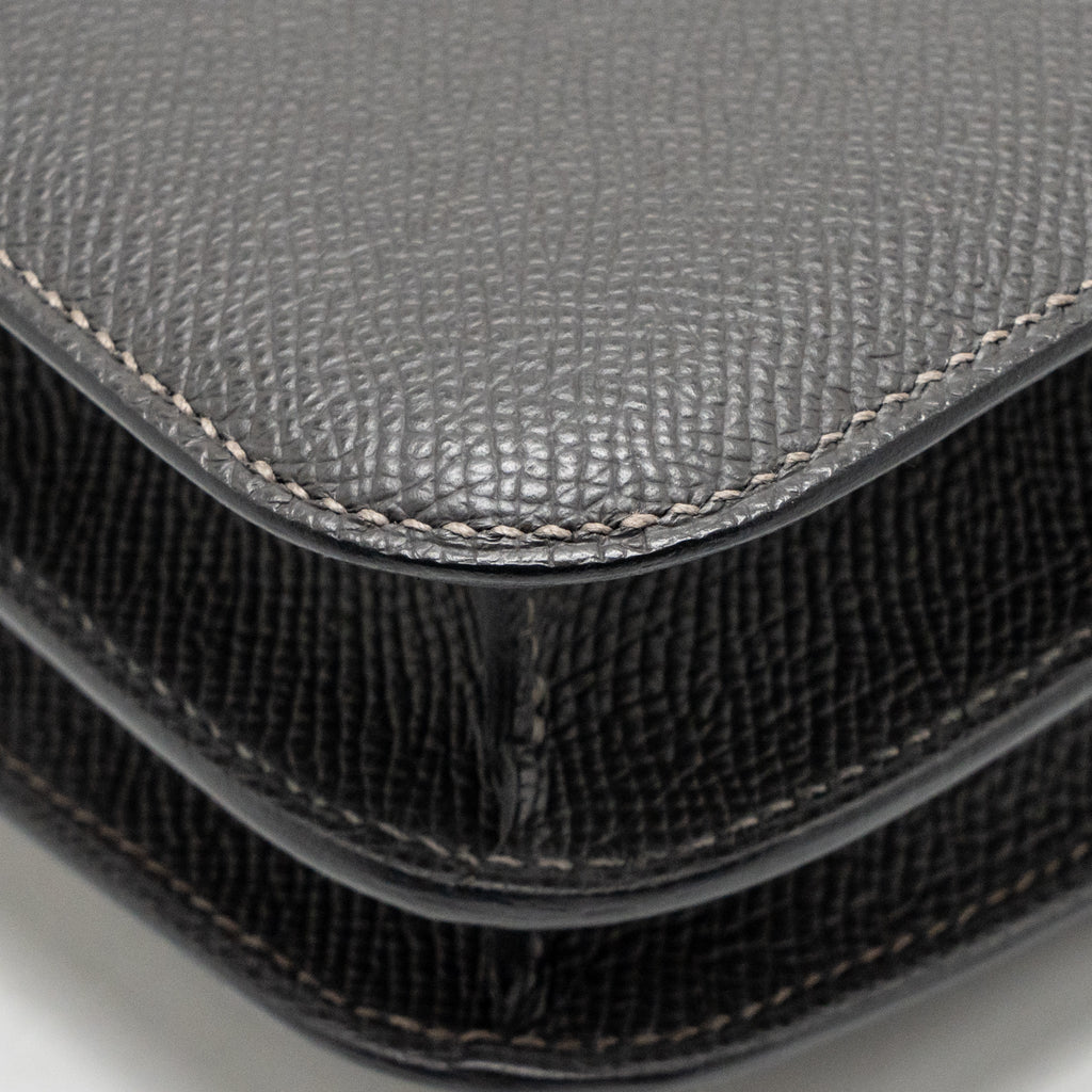 Hermes Mini Constance Epsom Graphite LGHW