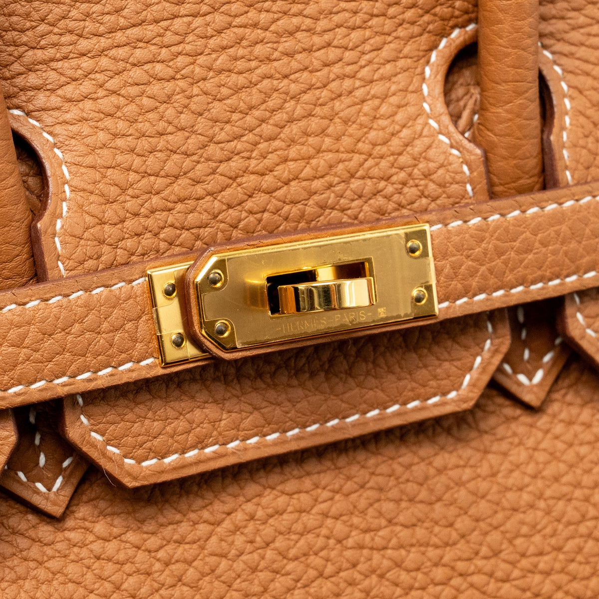 Hermes Birkin 25 togo gold GHW