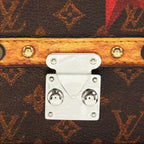 LOUIS VUITTON ESS TRUNK MINI BAG/BAG CHARM NOIR