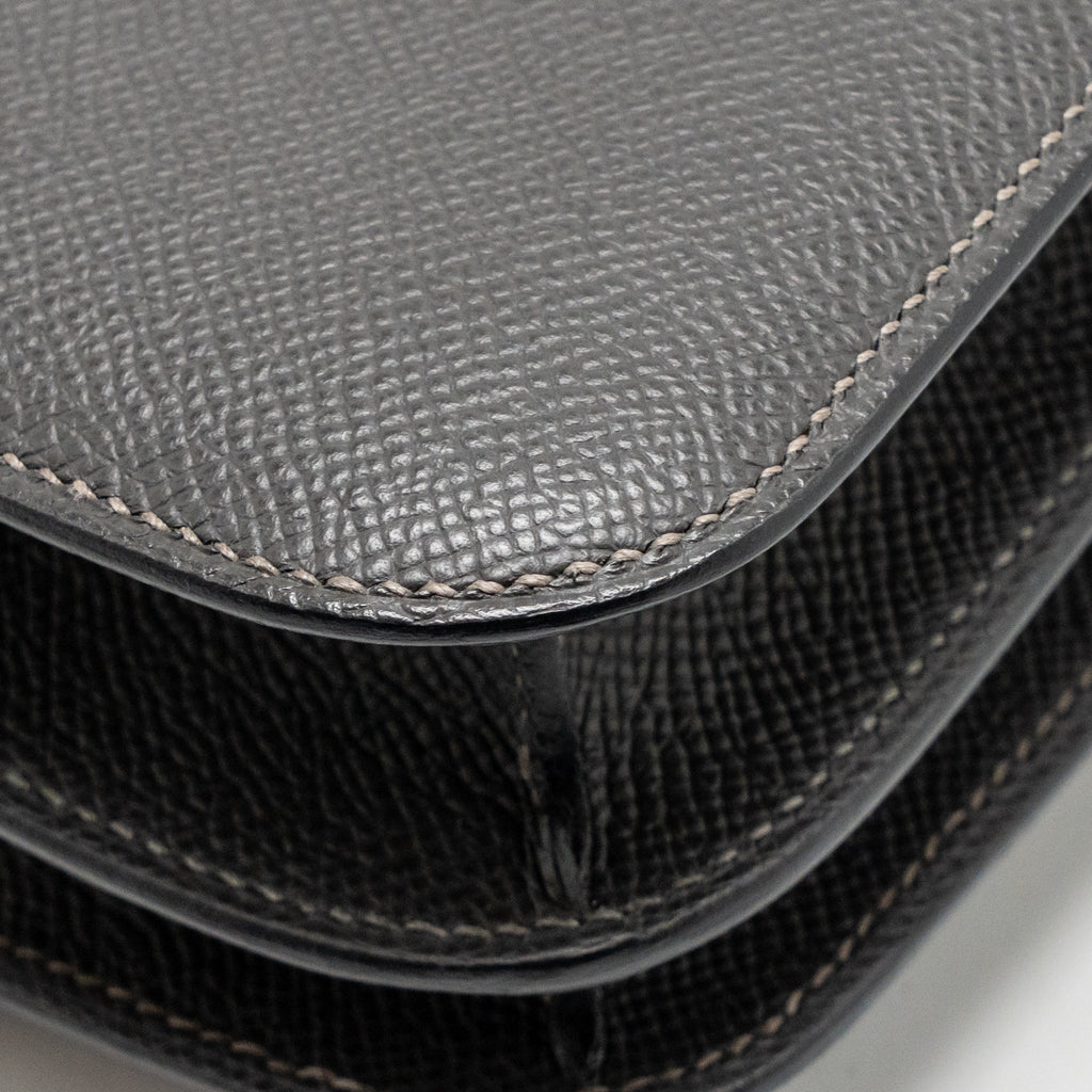 Hermes Mini Constance Epsom Graphite LGHW