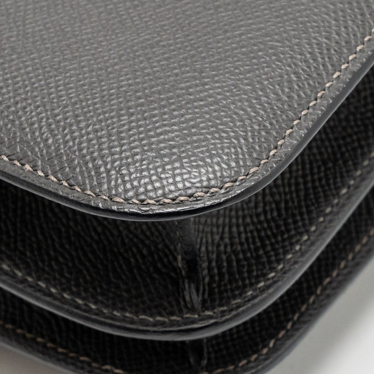 Hermes Mini Constance Epsom Graphite LGHW
